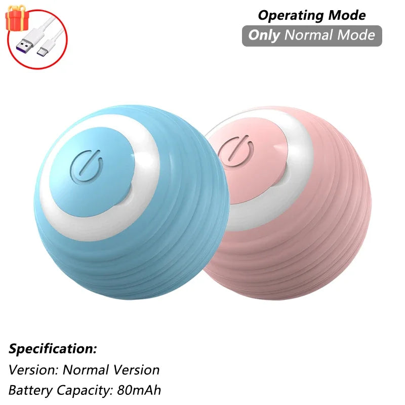 Nexivo™ Interactive Rolling Ball Toy – Rechargeable Smart Pet Chase Ball