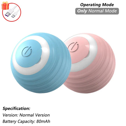 Nexivo™ Interactive Rolling Ball Toy – Rechargeable Smart Pet Chase Ball