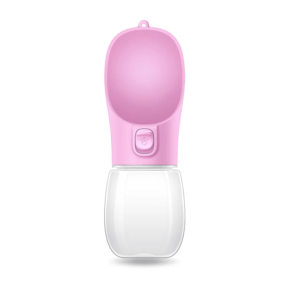 Portable Dog Water Bottle — Leakproof Drinking Bowl for Dogs & Cats