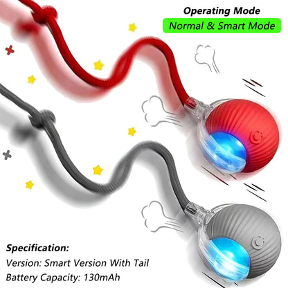 Nexivo™ Interactive Rolling Ball Toy – Rechargeable Smart Pet Chase Ball