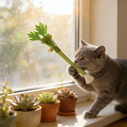 Catnip Molar Stick – Chew, Clean & Play Cat Toy