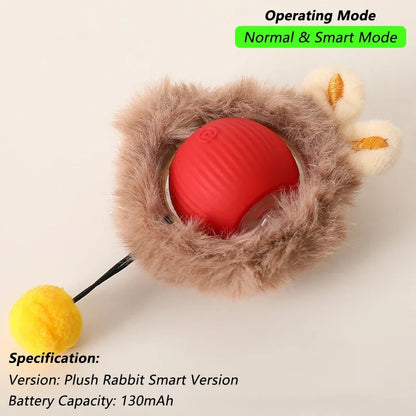 Nexivo™ Interactive Rolling Ball Toy – Rechargeable Smart Pet Chase Ball