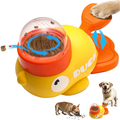 Pet Toy Rotating Self-Entertainment Snack Launcher