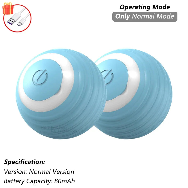 Nexivo™ Interactive Rolling Ball Toy – Rechargeable Smart Pet Chase Ball