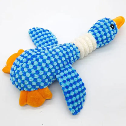 Interactive Plush Chew & Squeak Toy – for Aggressive Chewer Cats & Dogs