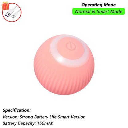 Nexivo™ Interactive Rolling Ball Toy – Rechargeable Smart Pet Chase Ball