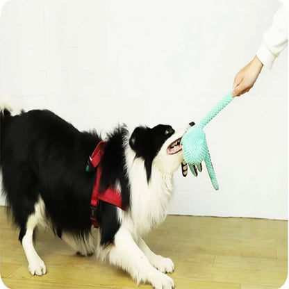 Plush Octopus Dog Toy – Squeaky Interactive Companion Toy for Dogs