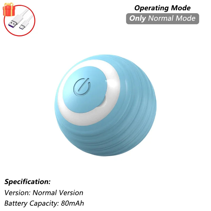 Nexivo™ Interactive Rolling Ball Toy – Rechargeable Smart Pet Chase Ball