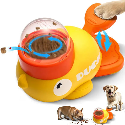 Pet Toy Rotating Self-Entertainment Snack Launcher