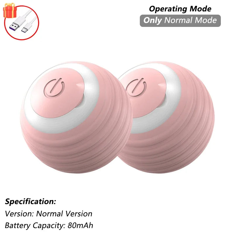 Nexivo™ Interactive Rolling Ball Toy – Rechargeable Smart Pet Chase Ball