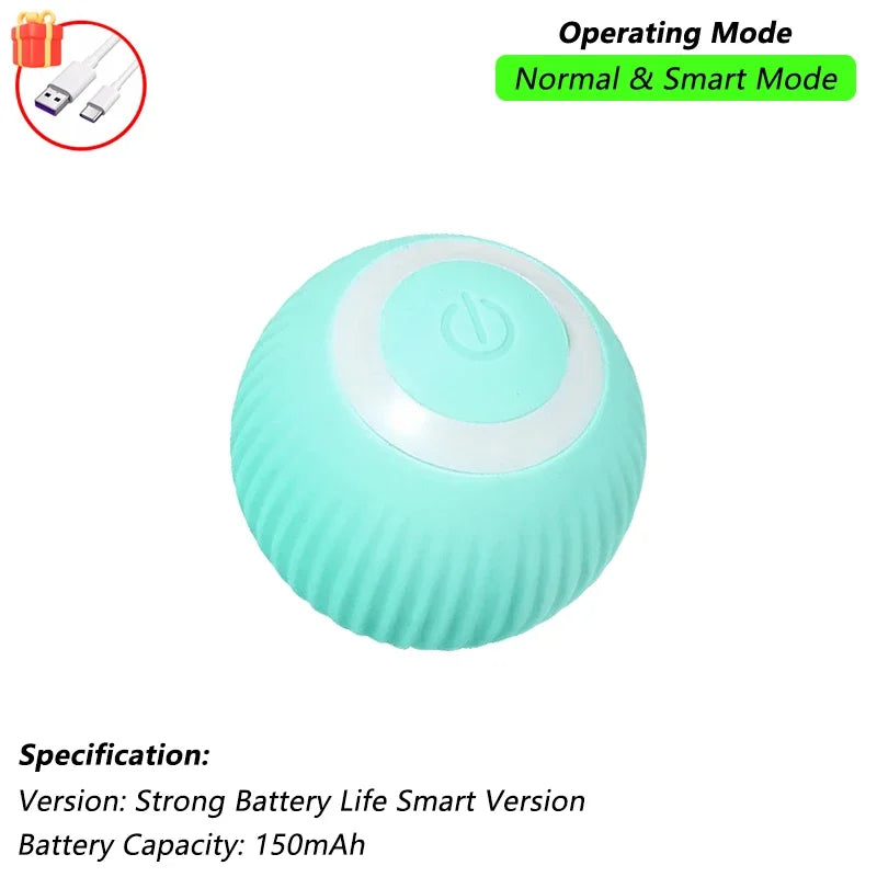 Nexivo™ Interactive Rolling Ball Toy – Rechargeable Smart Pet Chase Ball