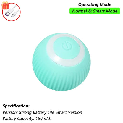Nexivo™ Interactive Rolling Ball Toy – Rechargeable Smart Pet Chase Ball