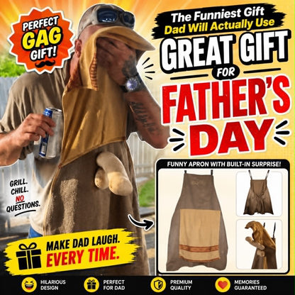 The Ultimate Father's Day Apron — Funny, Unique & totally One of a Kind 🎁🔥